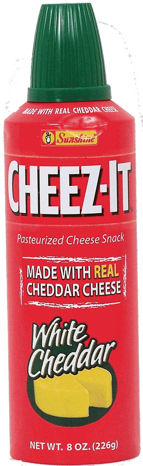 Cheez-it&nbsp;&nbsp;white cheddar flavored pasteurized cheese snack Full-Size Picture